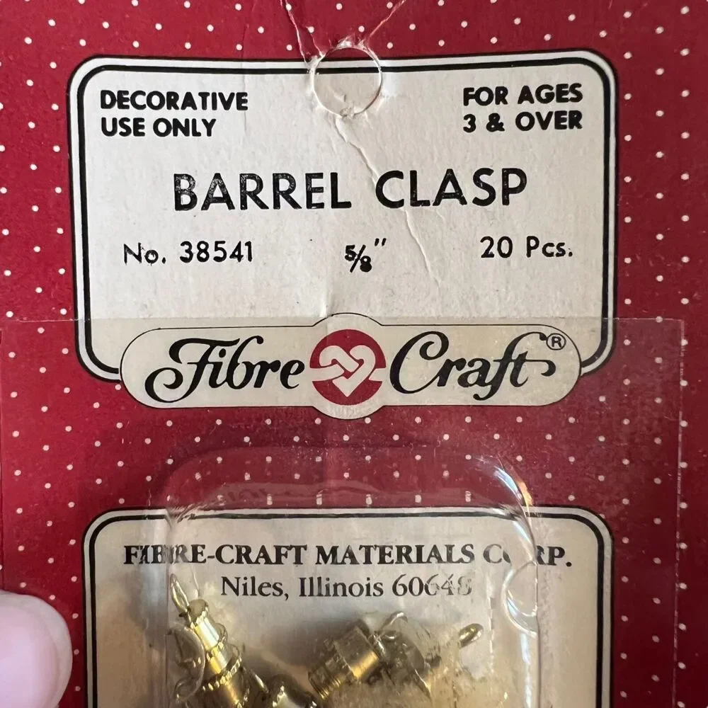 Lot of Jewelry Clasps Barrel Clasps Five Strand Tube Bar Toggle Clasp